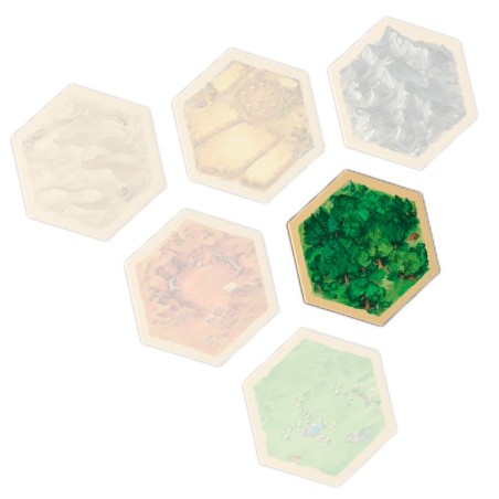 Catan: Terrain Hexes.