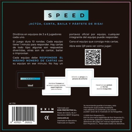 Kauf Speed by EXIN Fiesta | Team-Speed-Party-Spiel Kauf Speed by EXIN Fiesta | Team-Speed-Party-Spiel