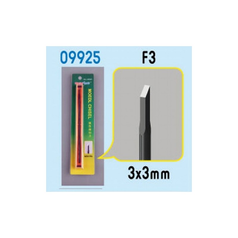 Model Chisel, 3mm. TRUMPETER 09925