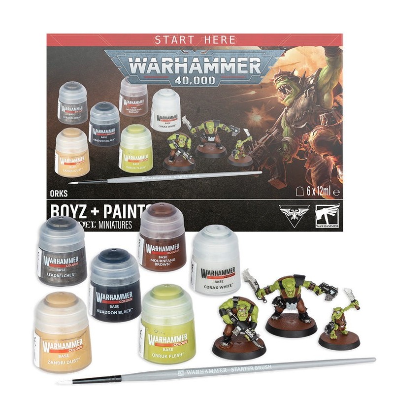 Orks: Orks + tintas.
