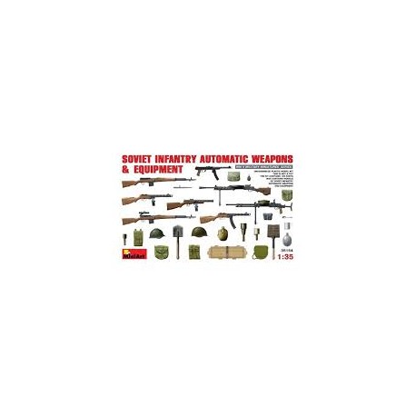 Soviet infantry weapons and equipment. MINIART 35154