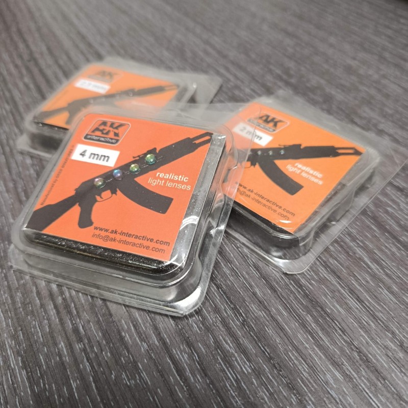 Mehrfarbiges Objektiv, Packung 2mm-2,3mm-4mm | Eingestellt.