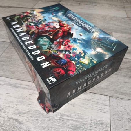 Warhammer 40.000: Armageddon | Custodia danneggiata e matrice C mancante.