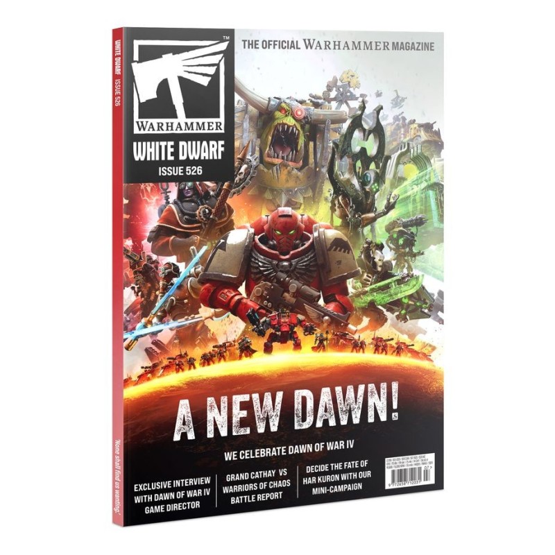 Numero 526 della rivista White Dwarf. Luglio 2026. Numero 526 della rivista White Dwarf. Luglio 2026.