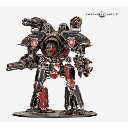 Legions Imperialis: Reaver Titan with Graviton Obliterator and Volkite Annihilator.
