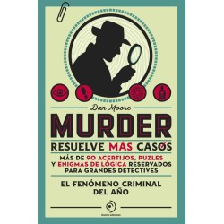 Murder: Resuelve más casos - Libro de enigmas y misterio.