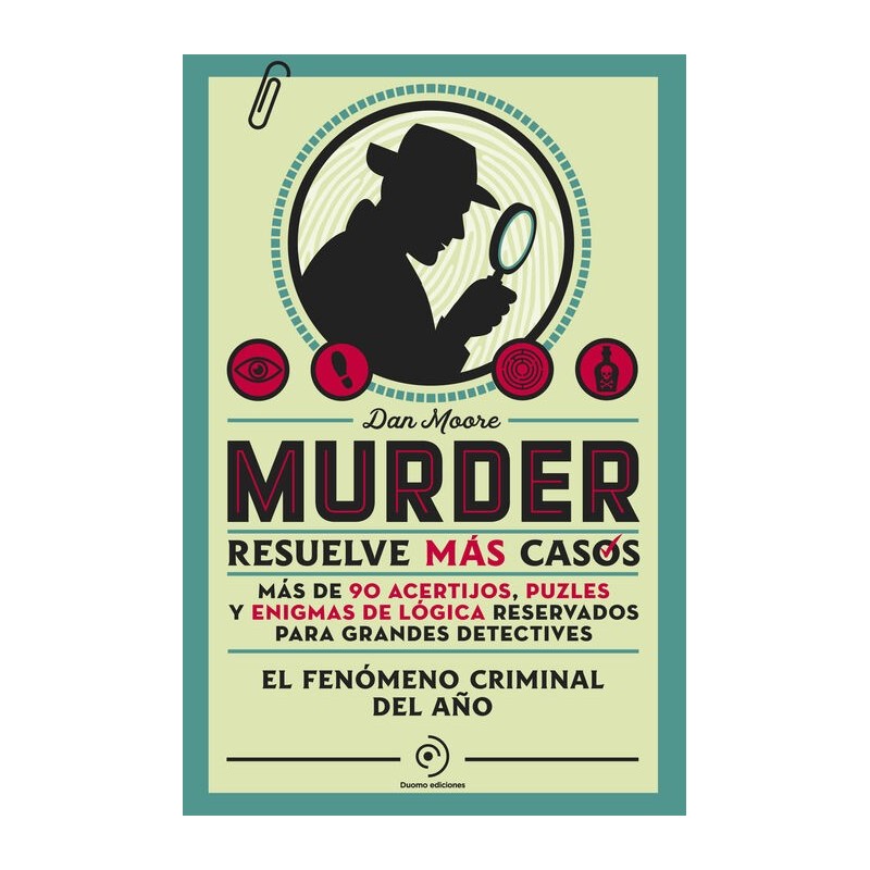 Murder. Resuelve más casos - Mystery and Puzzle Book.