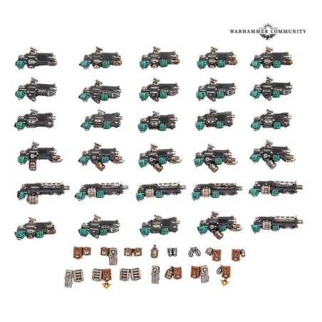 The Horus Heresy – Combi-weapons and Shotguns Upgrade Set.