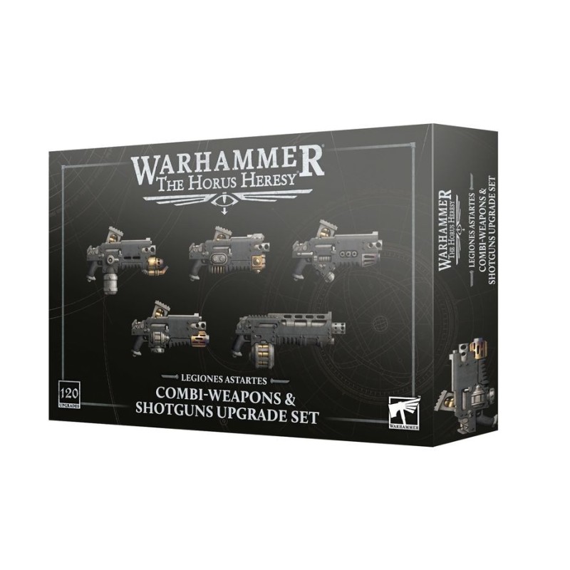 The Horus Heresy – Conjunto de mejora de armas combinadas y escopetas.