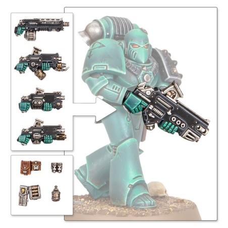 The Horus Heresy – Combi-weapons and Shotguns Upgrade Set.