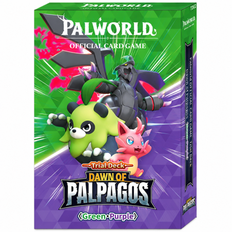 Palworld TCG: Trial Deck Green / Purple TD-02 by Bushiroad – Buy at El Taller del Modelista