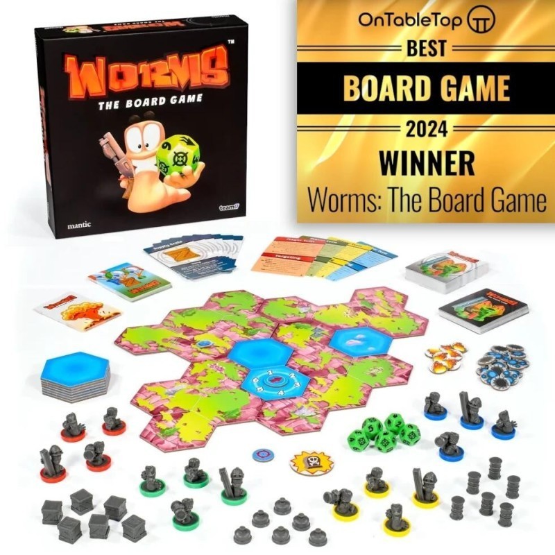 Worms: The Board Game by Mantic Games – Buy at El Taller del Modelista