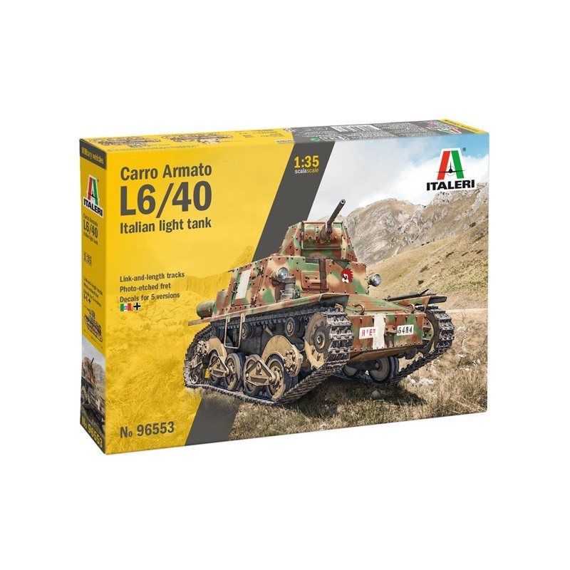 L6/40 leichter Panzer.