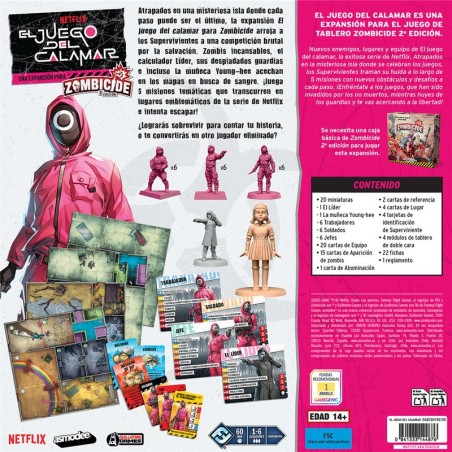 Zombicide: 2nd Edition – Squid Game Expansion Board Game by Fantasy Flight Games / Asmodee – Buy