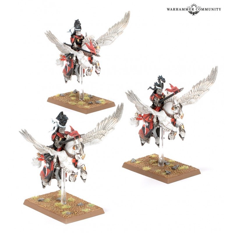 Reino de Bretonia. Caballeros Pegaso |Caja rota.
