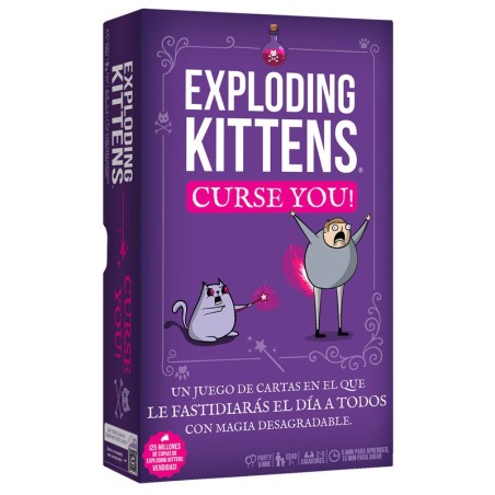 Kauf EXPLODING KITTENS: Verfluch dich | Kartenspiel