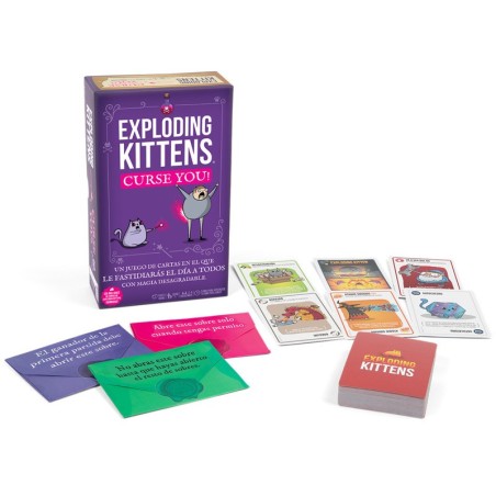 Kauf EXPLODING KITTENS: Verfluch dich | Kartenspiel