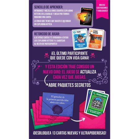 juego de cartas exploding kittens curse you de asmodee - comprar en el taller del modelista