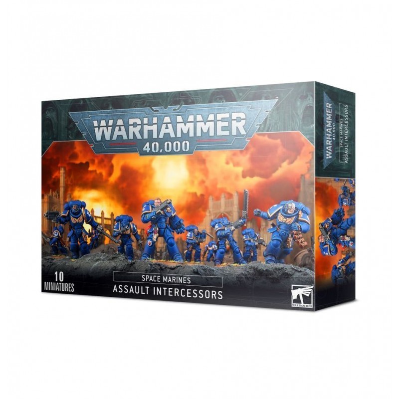 Space Marines : Intercesseurs d’Assaut |Boîte cassée.