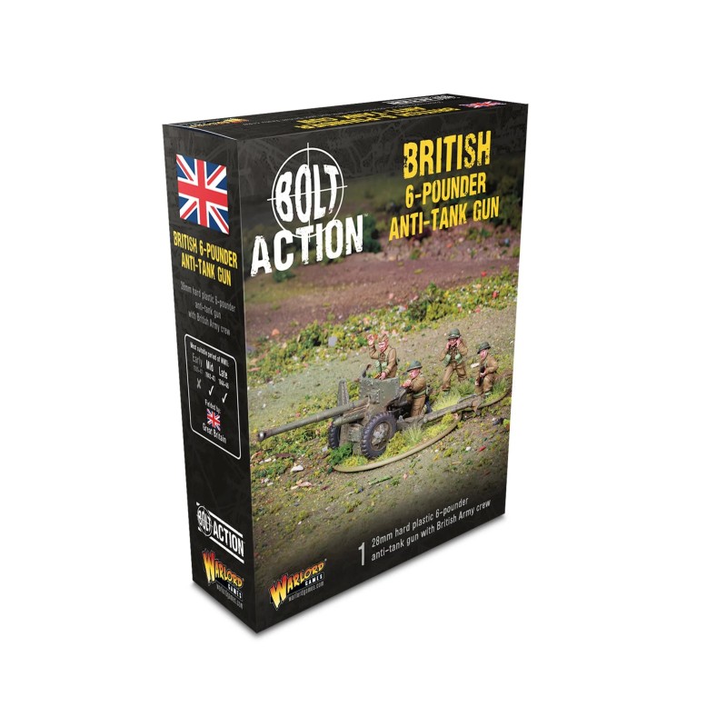 Cannone anticarro britannico da 6 libbre.