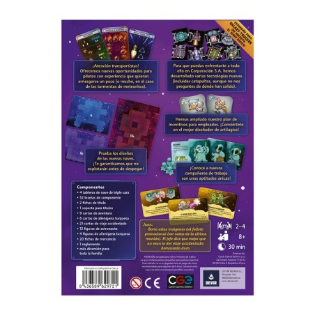 Galaxy Trucker: Keep on Trucking Expansion Board Game by Devir – Buy at El Taller del Modelista