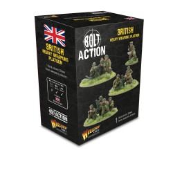 Britische Schwerwaffenabteilung.