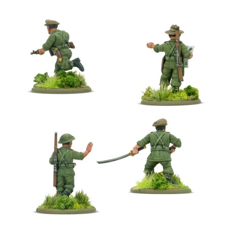 Gurkha platoon commanders.