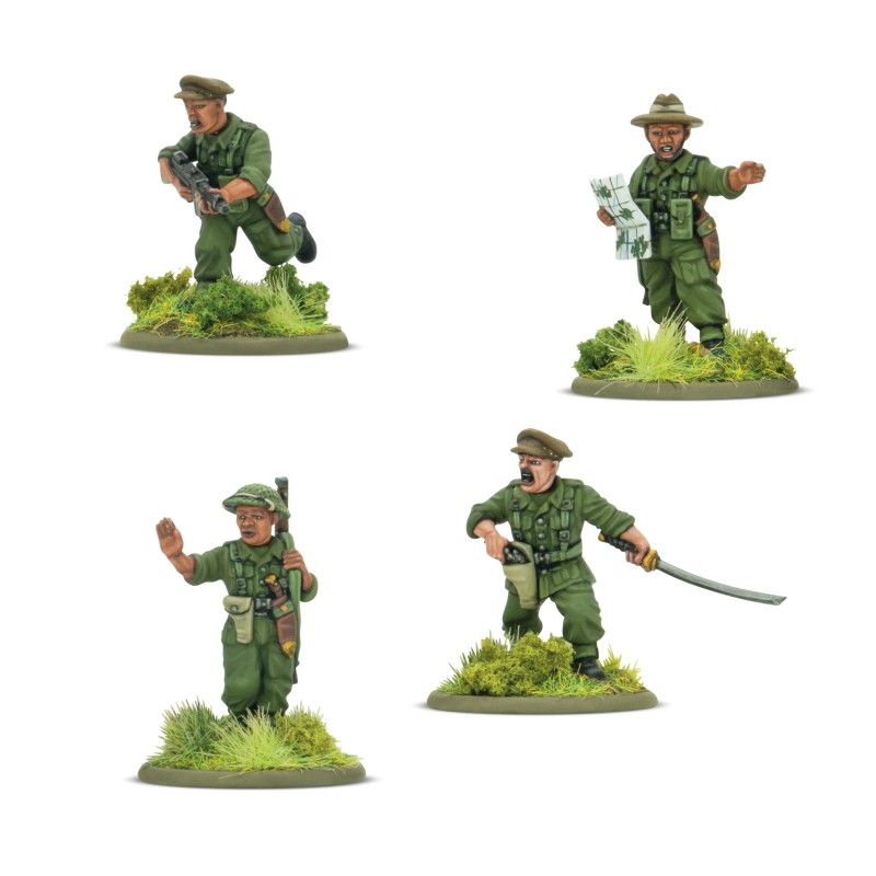 Gurkha platoon commanders.