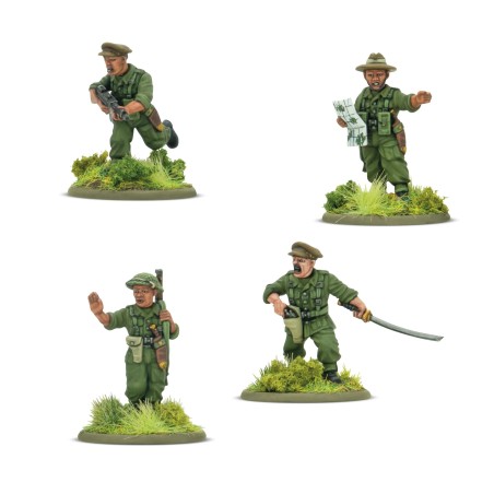 Gurkha platoon commanders.