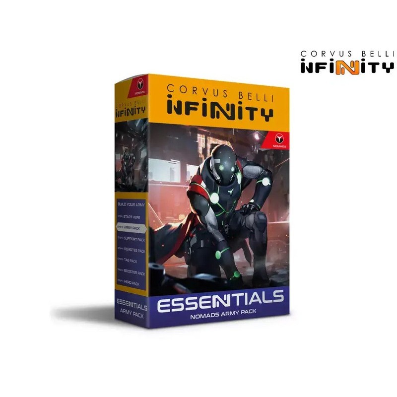 juego de miniaturas infinity nomads army pack de corvus belli - comprar en el taller del modelista