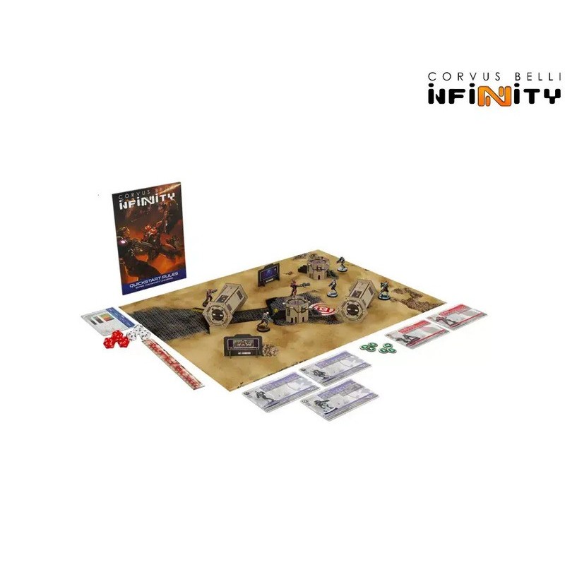 juego de miniaturas infinity essentials start here nomads - aleph de corvus belli - comprar