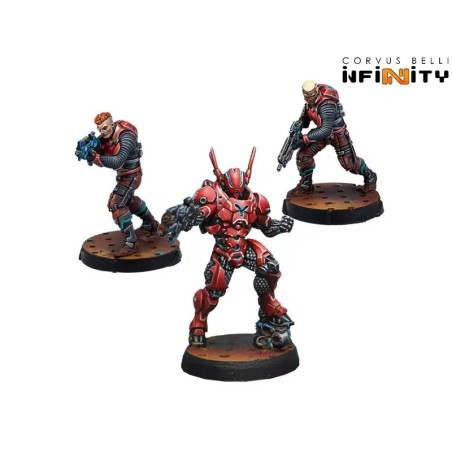 Infinity: Essentials – Start Here (Nomads vs ALEPH) Miniatures Game Box Set by Corvus Belli – Buy