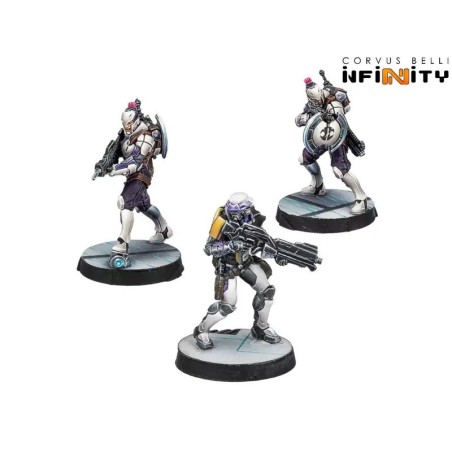 juego de miniaturas infinity essentials start here nomads - aleph de corvus belli - comprar