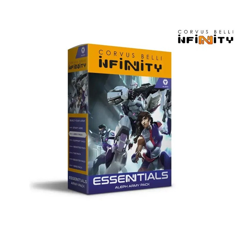 juego de miniaturas infinity aleph army pack de corvus belli - comprar en el taller del modelista