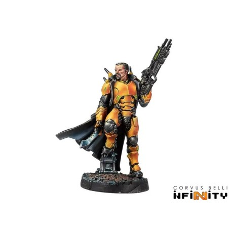 juego de miniaturas infinity Sun Tze (Thunderbolt, light shotgun) de corvus belli - comprar