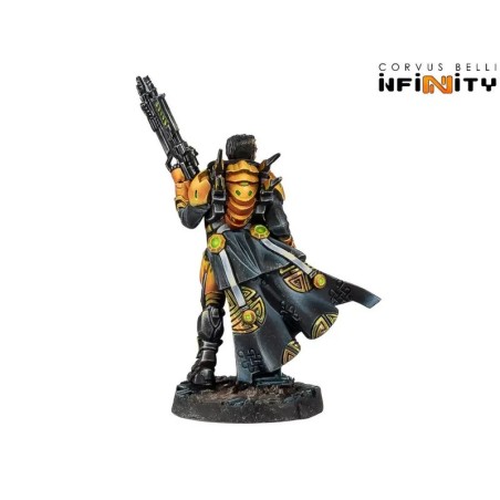 juego de miniaturas infinity Sun Tze (Thunderbolt, light shotgun) de corvus belli - comprar