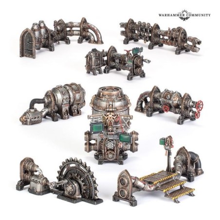 Necromunda – Zone Mortalis Factoria Pipes.