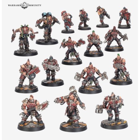 Necromunda: Goliath Underhive Crew.