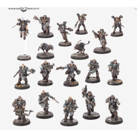 Necromunda : Équipage de la Ruche Orlock.