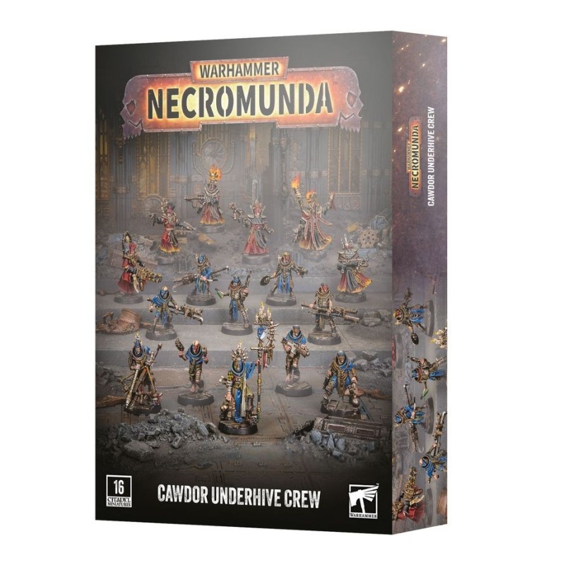 Necromunda: Equipaggio dell'Alveare Sottomarino di Cawdor.