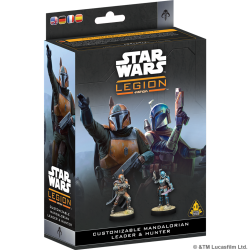 Star Wars Legion: Customizable Mandalorian Leader & Hunter.