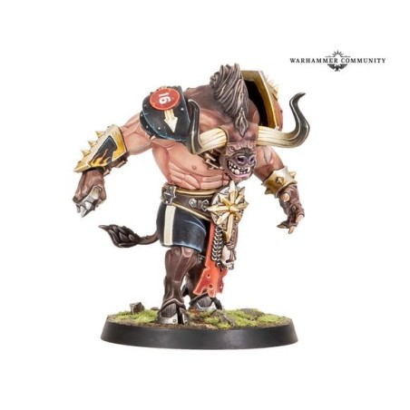 Blood Bowl: Minotaurus.