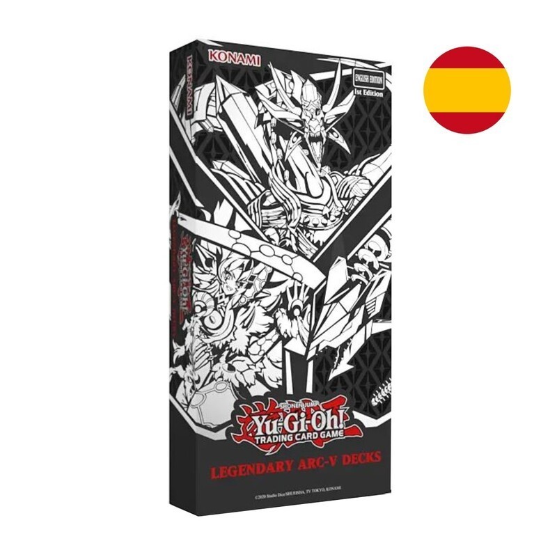 juego de cartas coleccionables yugioh legendary decks ARC_V de konami - comprar
