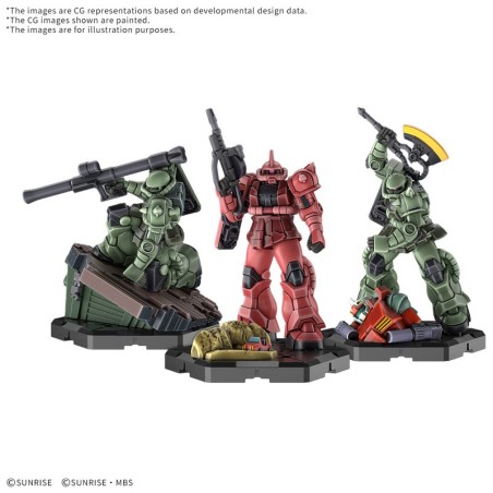 Gundam Assemble Scenario Pack 01 Miniatures Game by Bandai - Buy at El Taller del Modelista