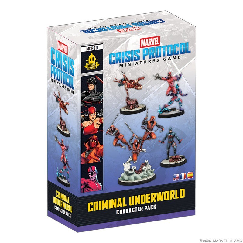 Marvel: Crisis Protocol – Criminal Underworld Character Pack Miniature Game by Atomic Mass Games – Buy
