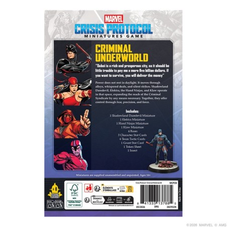 Marvel Crisis Protocol: Mondo criminale | Pacchetto Personaggi