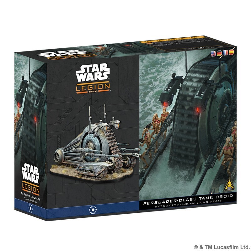 juego de miniaturas star wars legion tanque driode clase persuasor de atomic mass games - comprar
