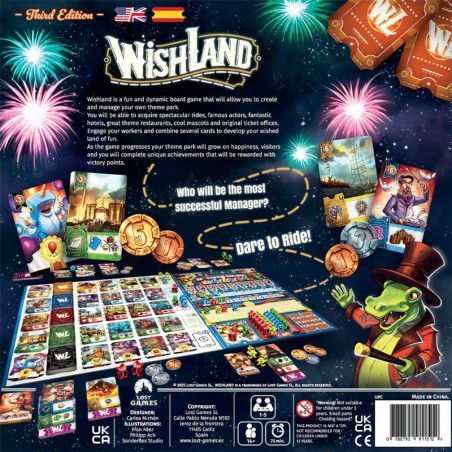 Wishland Big Box | Freizeitpark-Brettspiel