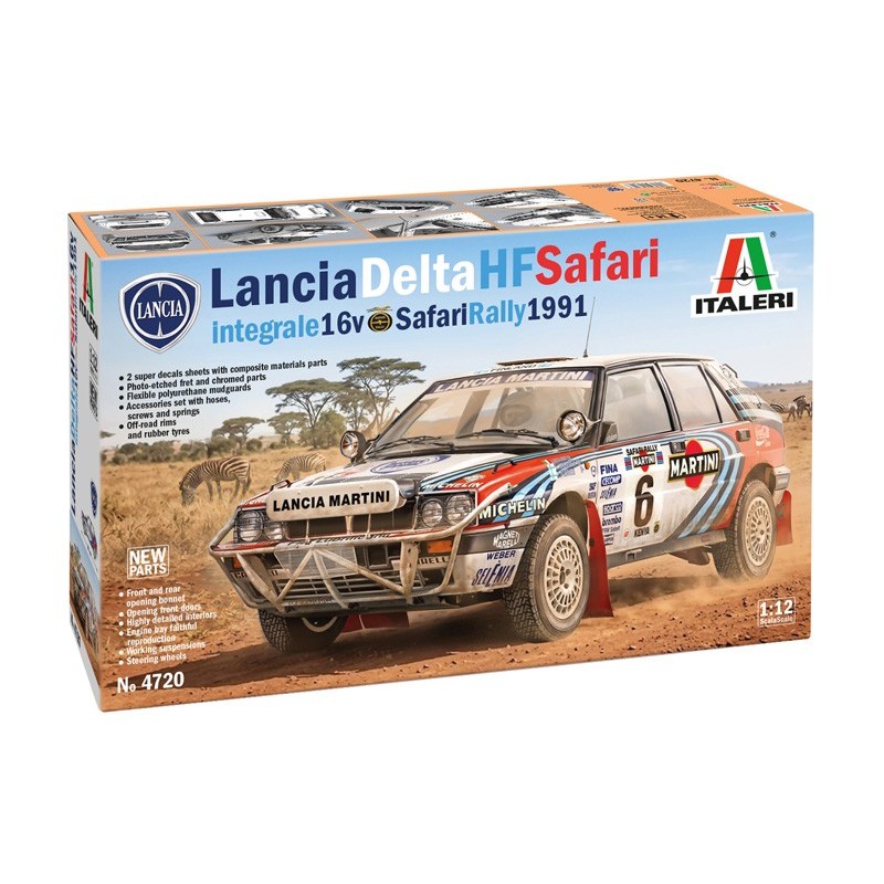 Lancia Delta HF Safari Integrale 16V – Safari Rallye 1991.