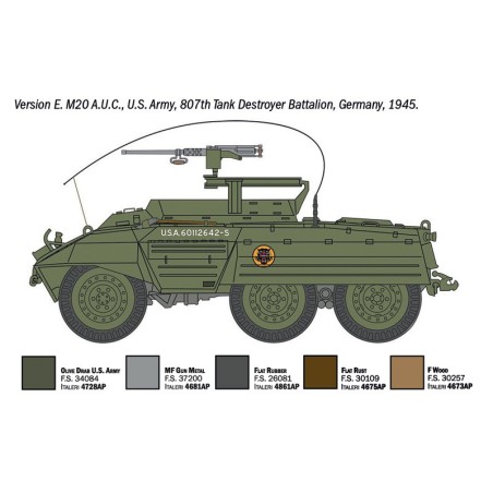M8 Greyhound & M20 Armored Utility Car.